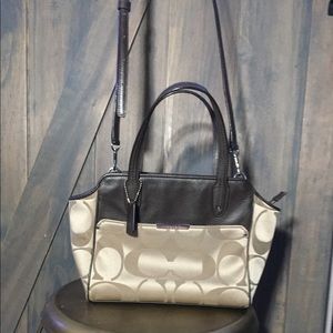 Coach Signature C Cross Body With Handle Straps